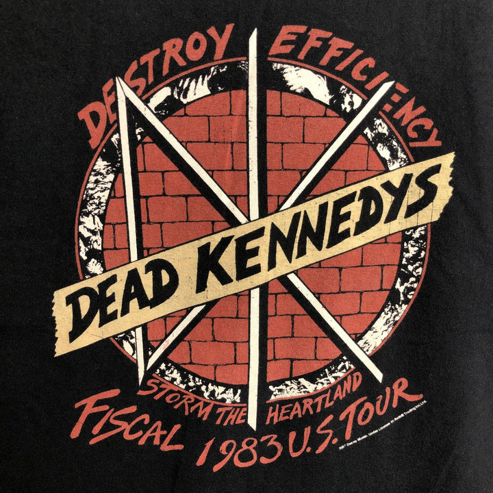 ROCKWARE Dead Kennedys Band T-Shirt, Men's Size L (Equivalent), Crew Neck unclear black type Vintage Second Hand
