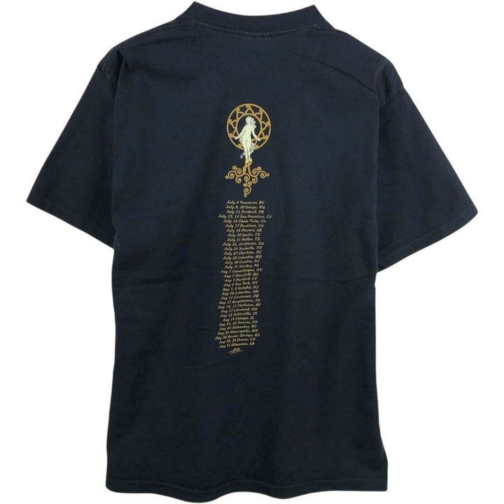 LILITH FAIR Band T-shirt, Made in Canada, Men's Size L (approx.) cotton black type Vintage Second Hand