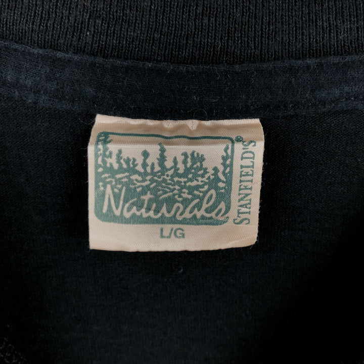 LILITH FAIR Band T-shirt, Made in Canada, Men's Size L (approx.) cotton black type Vintage Second Hand