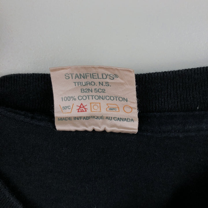 LILITH FAIR Band T-shirt, Made in Canada, Men's Size L (approx.) cotton black type Vintage Second Hand