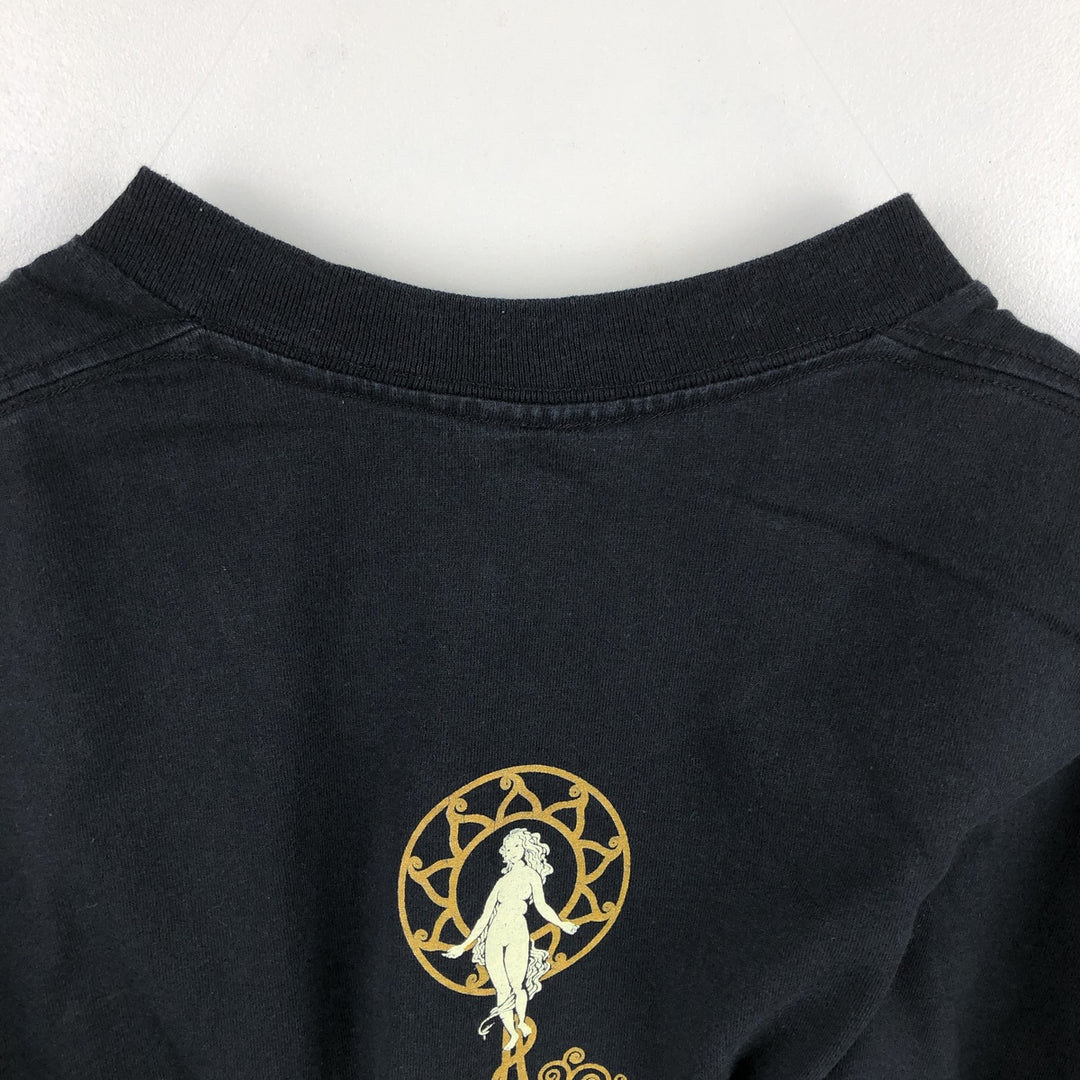 LILITH FAIR Band T-shirt, Made in Canada, Men's Size L (approx.) cotton black type Vintage Second Hand