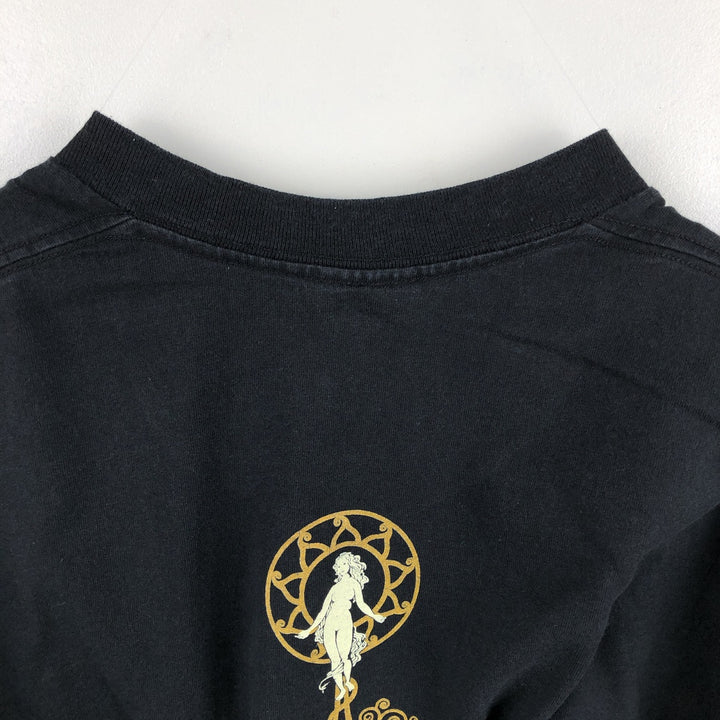 LILITH FAIR Band T-shirt, Made in Canada, Men's Size L (approx.) cotton black type Vintage Second Hand