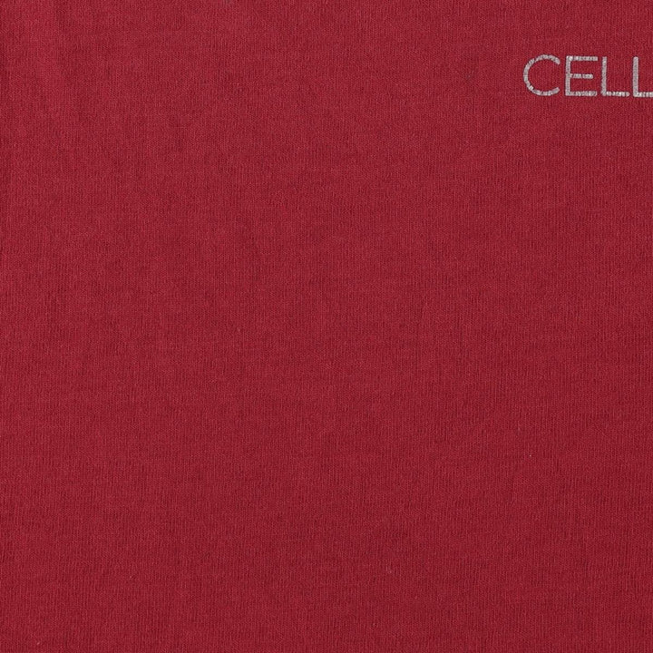 90'S Screen Stars Cellular One Advertising T-Shirt, Made in USA, Men's XL equivalent, Vintage cotton red type Vintage Second Hand