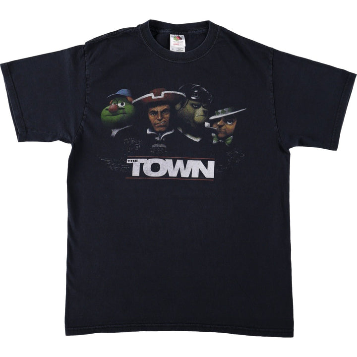 Fruit of the Loom Heavy Cotton HD The Town Movie T-Shirt (Men's Size M) cotton black type Vintage Second Hand