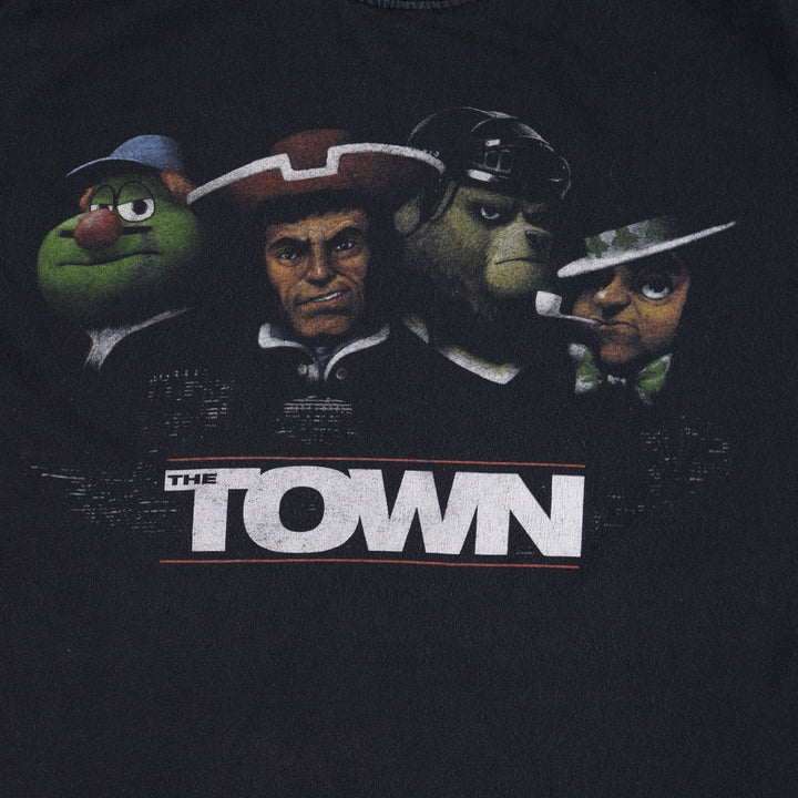 Fruit of the Loom Heavy Cotton HD The Town Movie T-Shirt (Men's Size M) cotton black type Vintage Second Hand