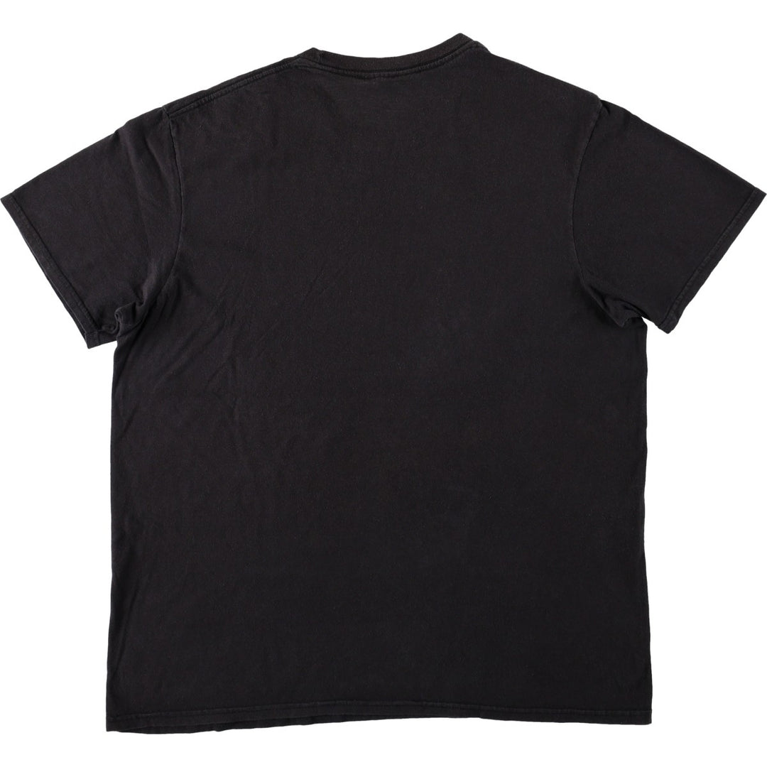 MORTAL KOMBAT Anime Character Print T-Shirt (Men's Size L) cotton black type Vintage Second Hand