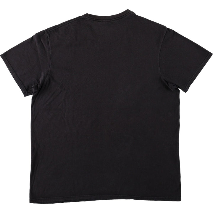 MORTAL KOMBAT Anime Character Print T-Shirt (Men's Size L) cotton black type Vintage Second Hand
