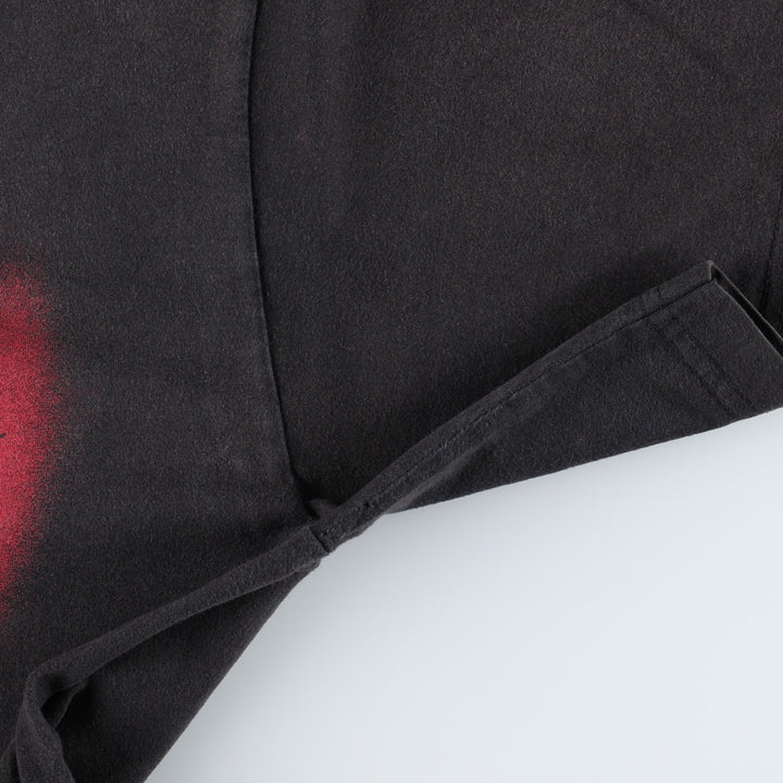 2000'S MAUI and SONS Skull Pattern Surf Skate T-Shirt (Men's Size M) unclear black type Vintage Second Hand