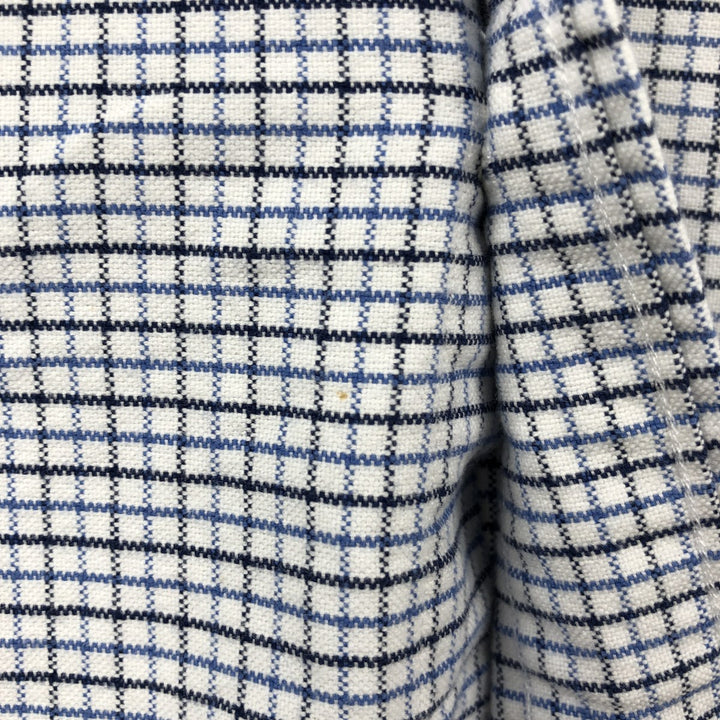 Ralph Lauren BLAKE long sleeve button down check shirt, men's size M cotton blue type Vintage Second Hand
