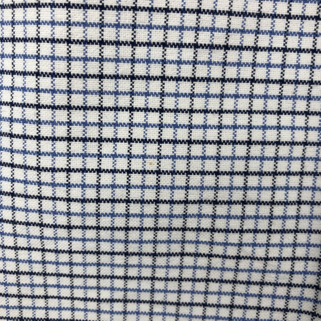 Ralph Lauren BLAKE long sleeve button down check shirt, men's size M cotton blue type Vintage Second Hand