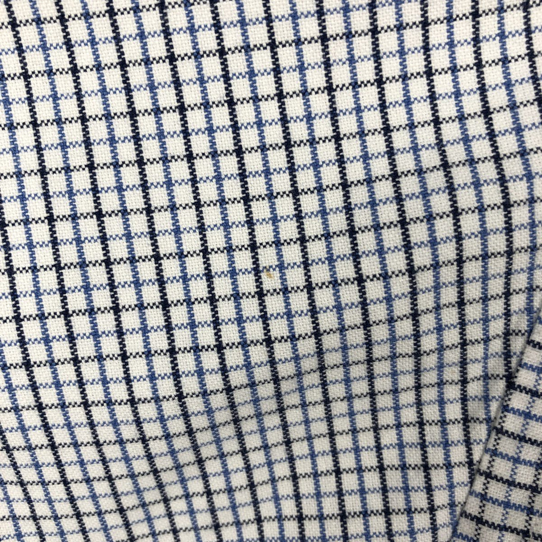 Ralph Lauren BLAKE long sleeve button down check shirt, men's size M cotton blue type Vintage Second Hand