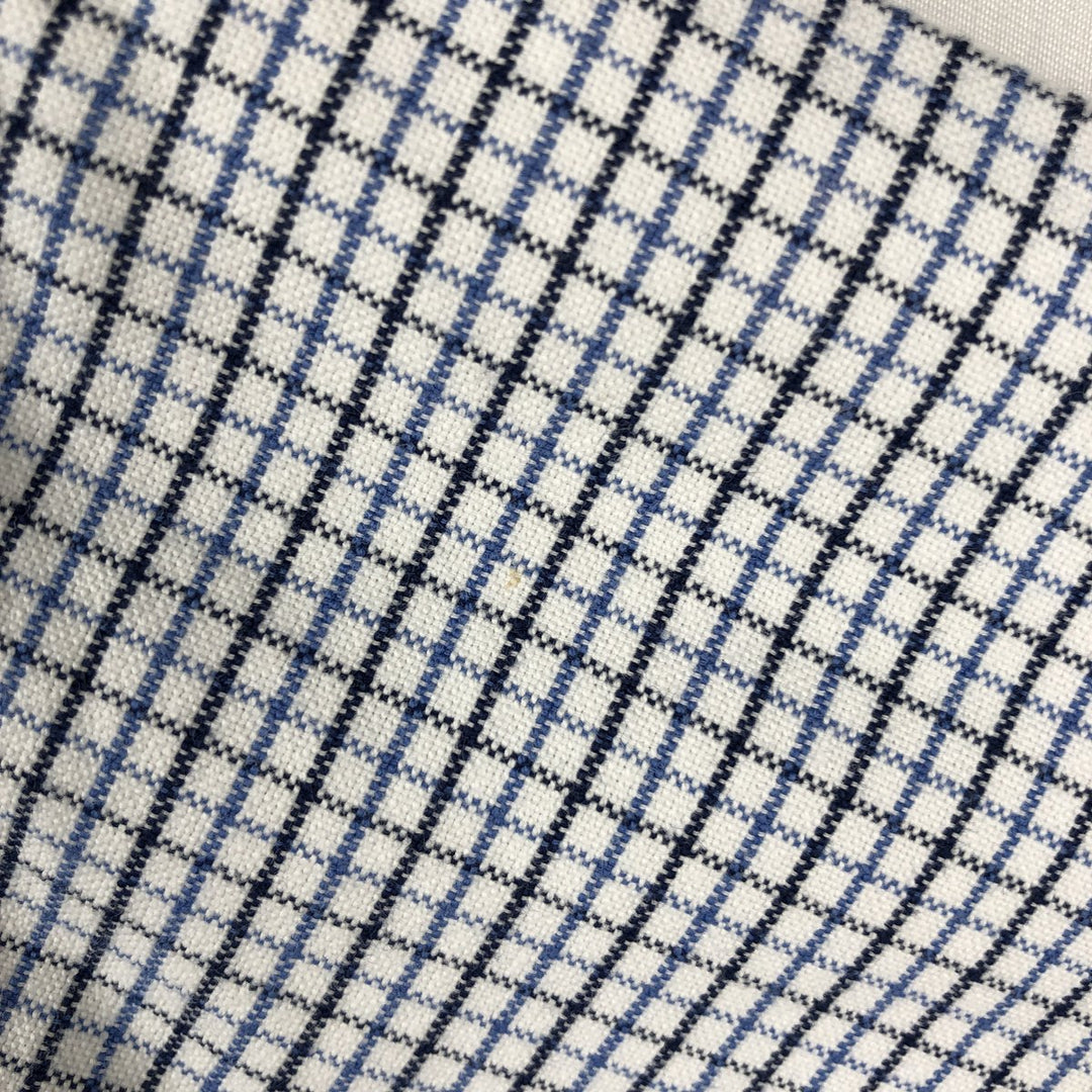 Ralph Lauren BLAKE long sleeve button down check shirt, men's size M cotton blue type Vintage Second Hand