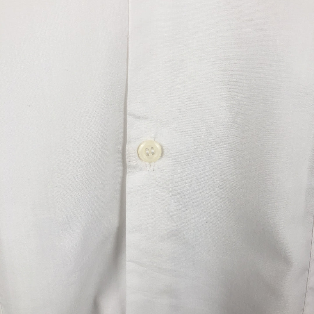 Authentica Short-Sleeve Open-Collar Mexican Shirt, Cuban Shirt, Boxy Shirt, Men's Size XL cotton white type Vintage Second Hand
