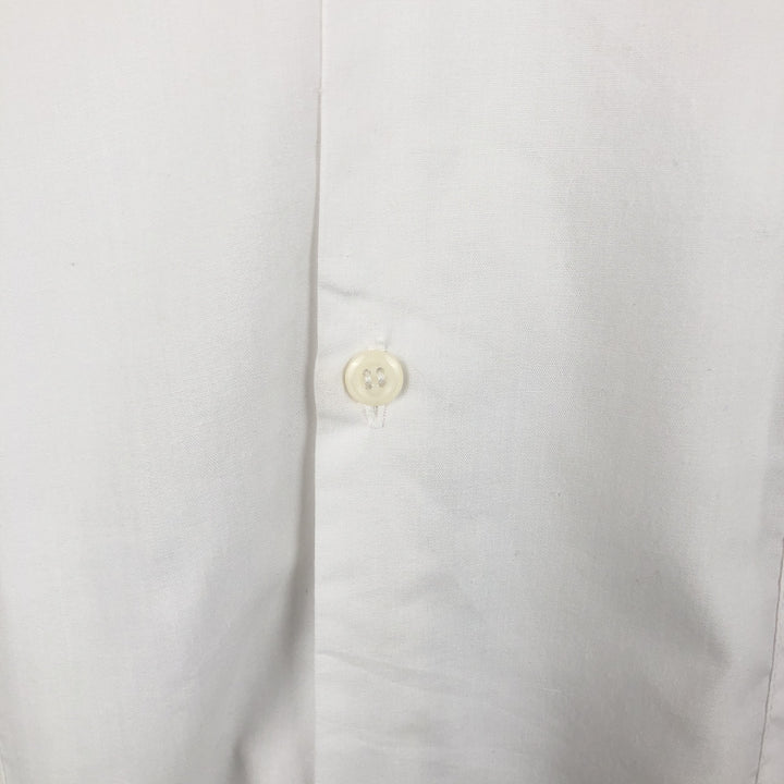 Authentica Short-Sleeve Open-Collar Mexican Shirt, Cuban Shirt, Boxy Shirt, Men's Size XL cotton white type Vintage Second Hand