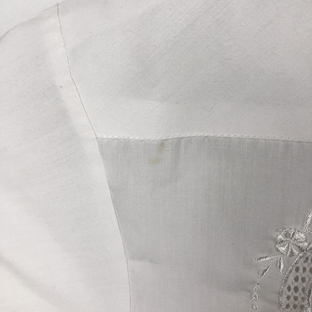 Nona Short-Sleeve Mexican Shirt, Cuban Shirt, Boxy Shirt unclear white type Vintage Second Hand