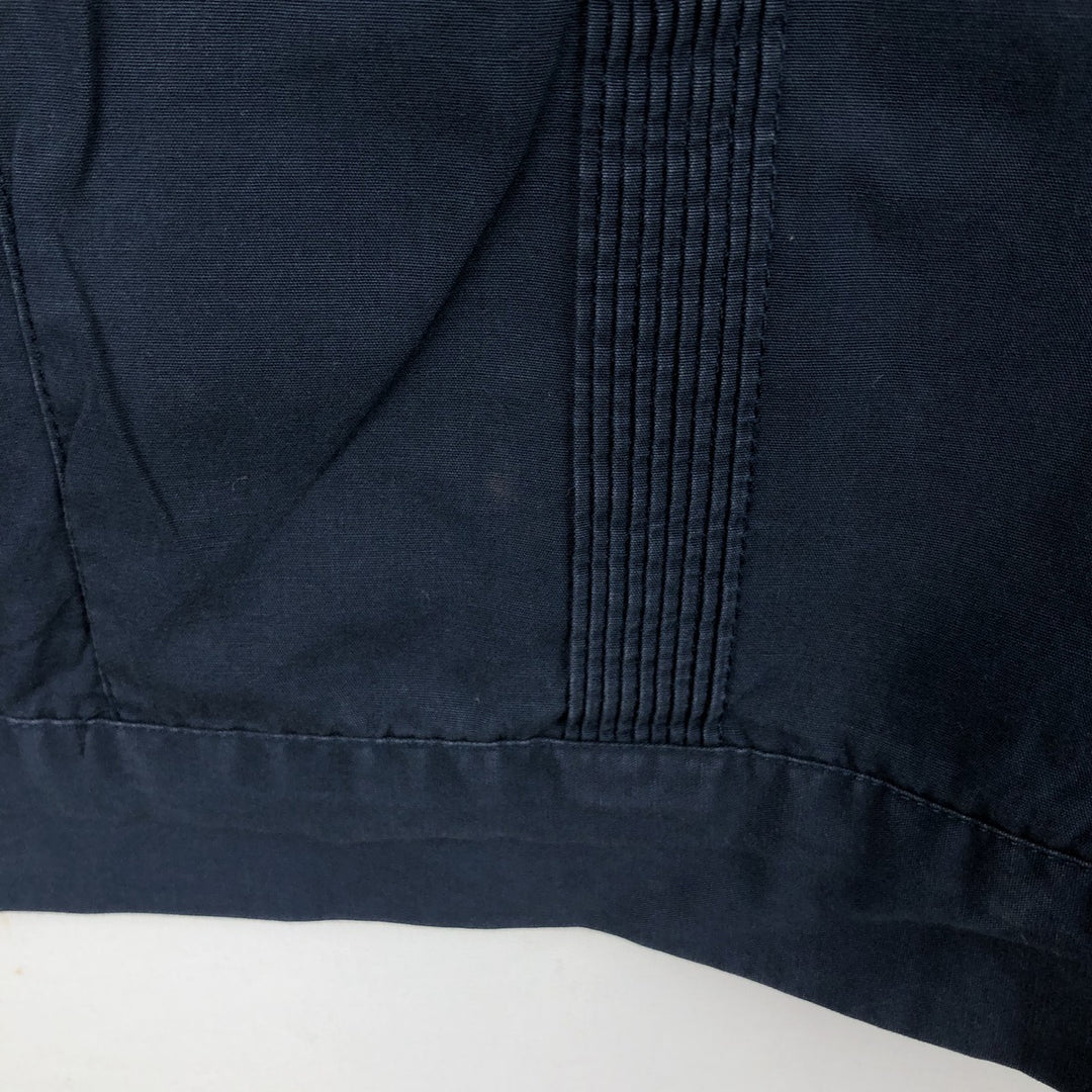 90'S GAP Short-Sleeve Open-Collar Mexican Shirt/Cuban Shirt/Box Shirt, Men's Size XL (approx.) cotton navy blue type Vintage Second Hand