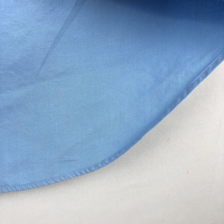 Ralph Lauren Classic Fit short sleeve button down shirt, men's size L cotton Blue type light blue Vintage Second Hand