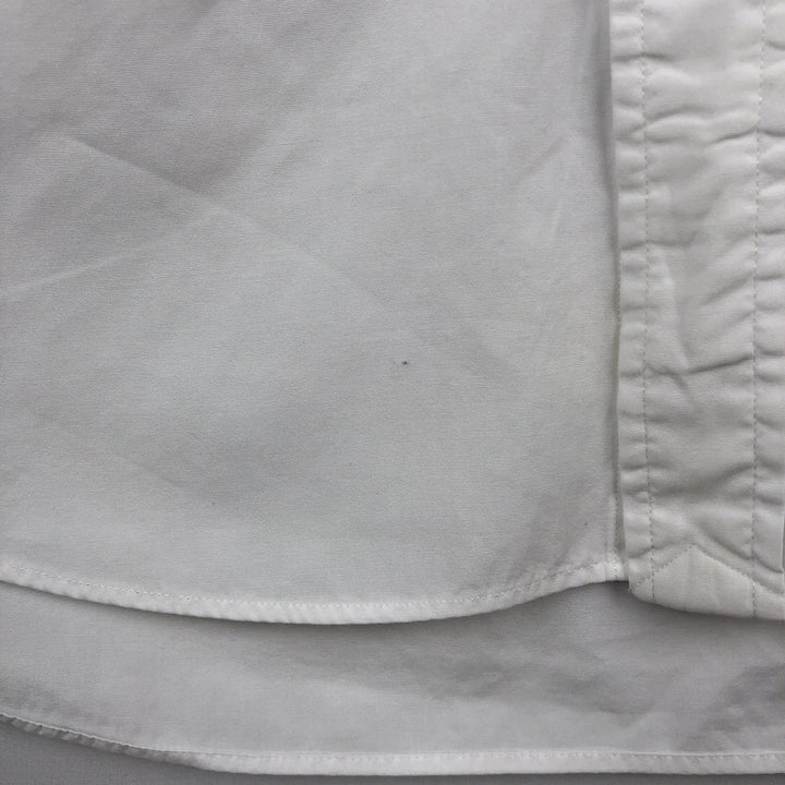 Ralph Lauren short sleeve button down shirt, men's XL size cotton white type Vintage Second Hand
