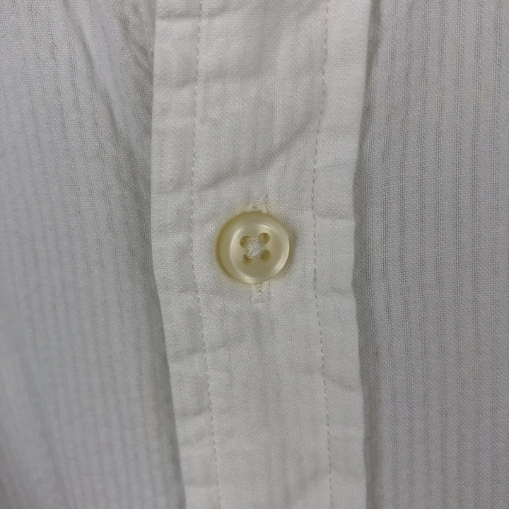 Ralph Lauren Seersucker Short Sleeve Button Down Shirt Men's M Size cotton white type Vintage Second Hand