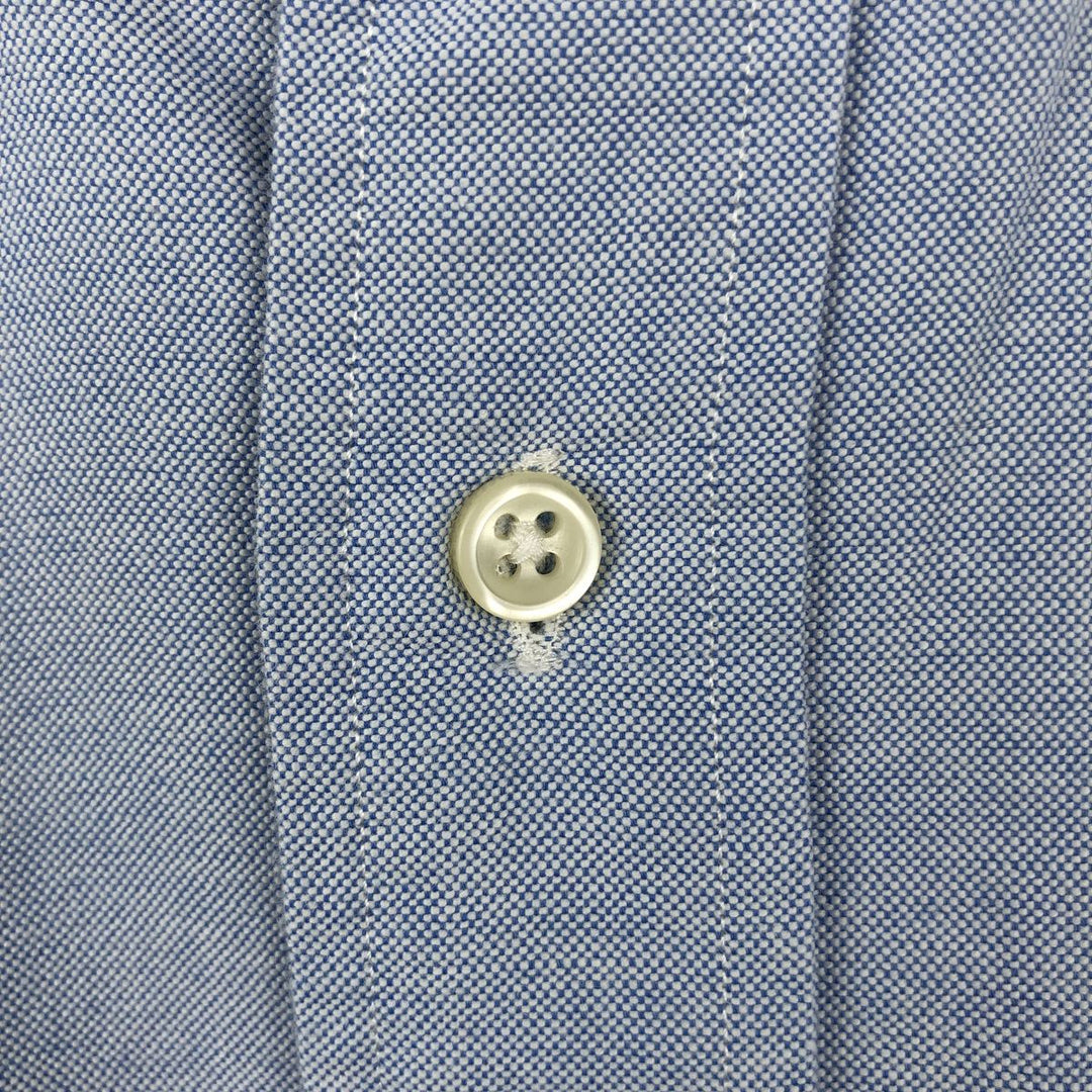 Ralph Lauren BLAKE short sleeve button down shirt, men's size L cotton Blue type light blue Vintage Second Hand
