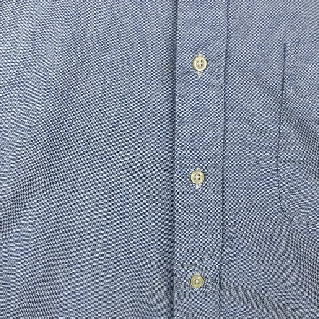 Ralph Lauren BLAKE short sleeve button down shirt, men's size L cotton Blue type light blue Vintage Second Hand