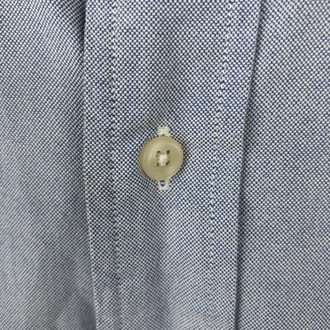 Ralph Lauren Classic Fit short sleeve button down shirt, men's size L cotton Blue type light blue Vintage Second Hand