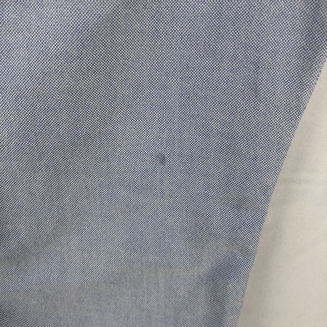 Ralph Lauren Classic Fit short sleeve button down shirt, men's size L cotton Blue type light blue Vintage Second Hand