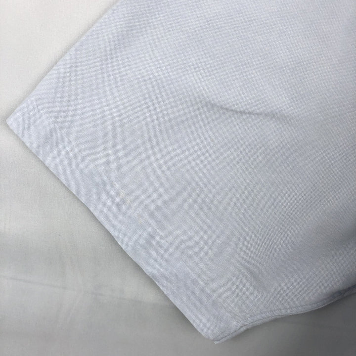 Ralph Lauren Classic Fit short sleeve button down shirt, men's size L cotton Blue type light blue Vintage Second Hand
