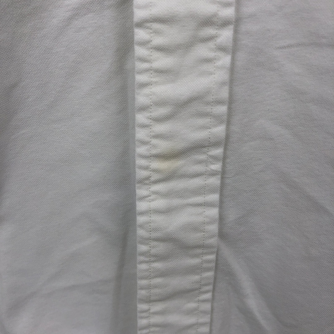 Ralph Lauren Classic Fit Short Sleeve Button Down Shirt Men's XL cotton white type Vintage Second Hand