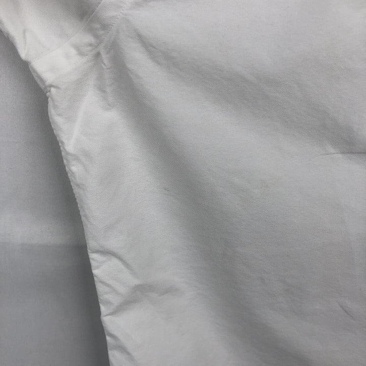 Ralph Lauren Classic Fit short sleeve button down shirt, men's size L cotton white type Vintage Second Hand
