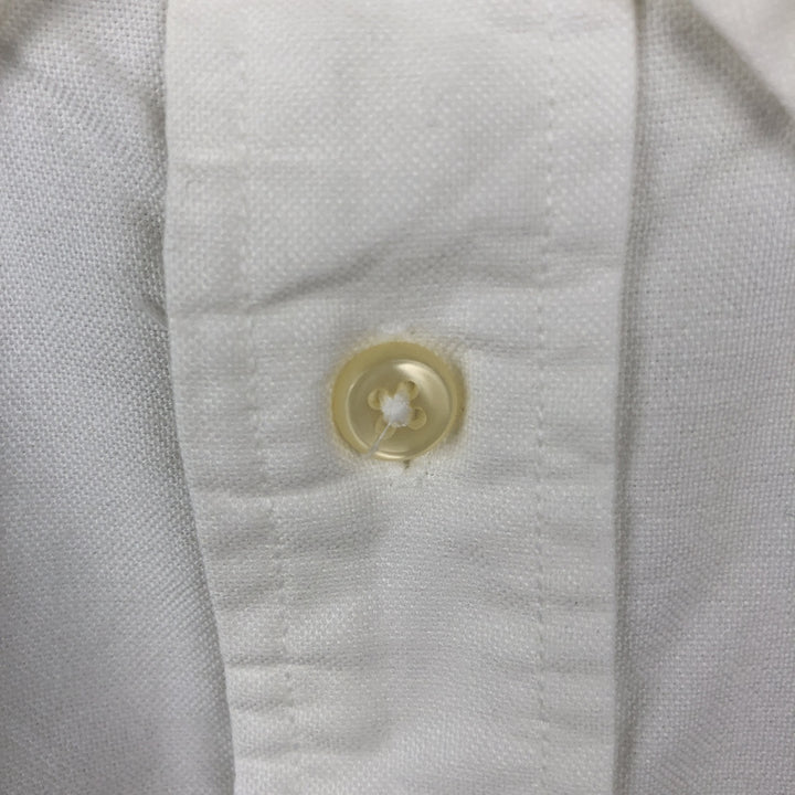 Ralph Lauren short sleeve button down shirt, size S cotton white type Vintage Second Hand