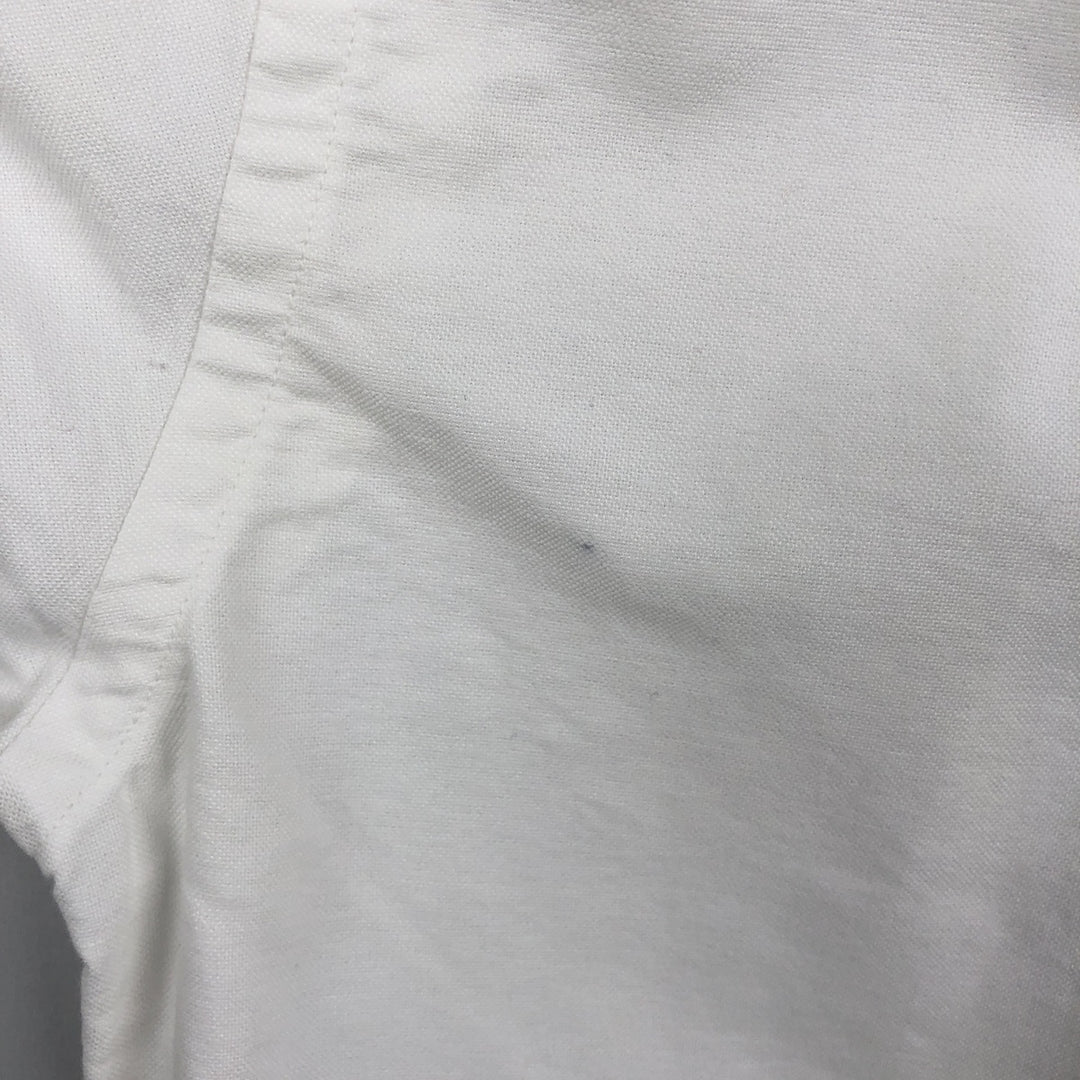 Ralph Lauren short sleeve button down shirt, size S cotton white type Vintage Second Hand