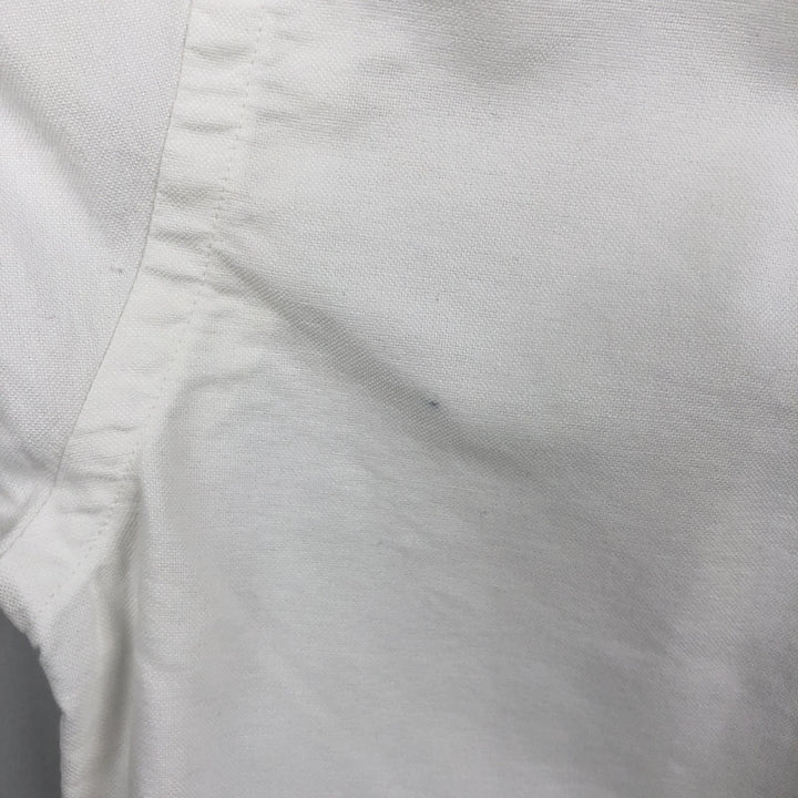 Ralph Lauren short sleeve button down shirt, size S cotton white type Vintage Second Hand