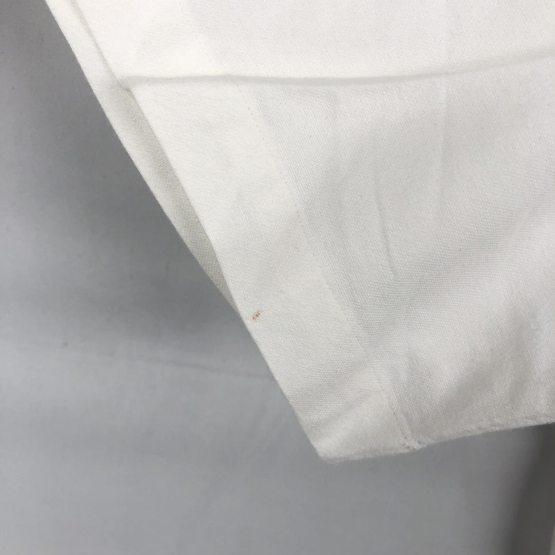 Ralph Lauren BLAKE short sleeve button down shirt, men's XL size cotton white type Vintage Second Hand