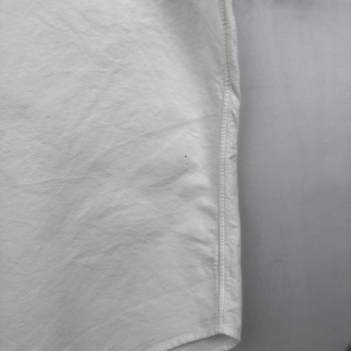 Ralph Lauren BLAKE short sleeve button down shirt, men's XL size cotton white type Vintage Second Hand