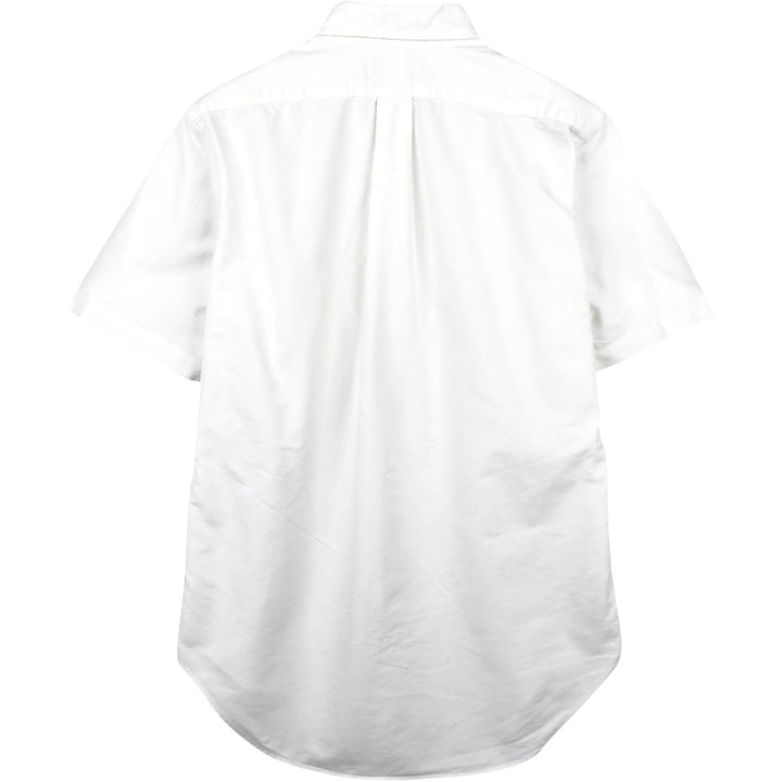Ralph Lauren Classic Fit short-sleeved button-down shirt, men's size S cotton white type Vintage Second Hand