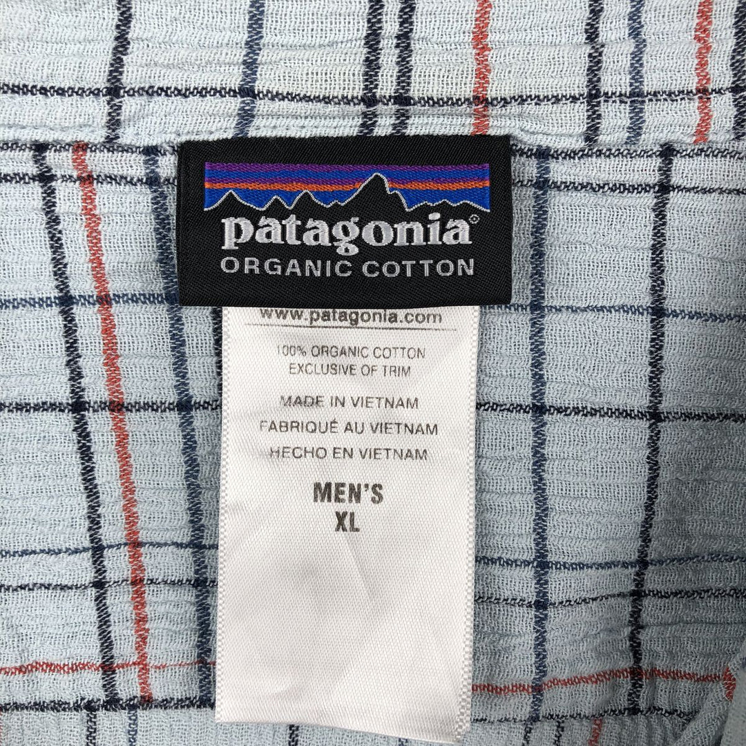Patagonia Organic Cotton 52921SP15 A Organic cotton Blue type light blue Vintage Second Hand