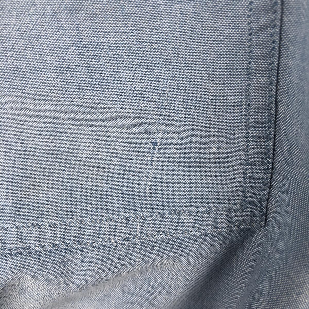 カーハート Carhartt 半袖 シャンブレーシャツ メンズL相当 cotton