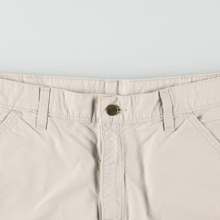 Carhartt duck canvas shorts, men's size W36 (approx.) unclear Beige type Vintage Second Hand