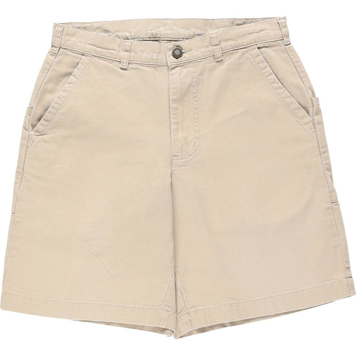 2000'S Patagonia Organic Cotton Stand-Up Shorts 57213SP01 Duck Canvas Shorts Men's W31 (approx.) cotton Beige type Vintage Second Hand