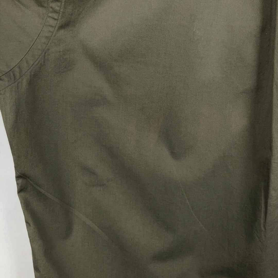 Ralph Lauren BLAKE short sleeve button down shirt, men's XL size cotton Khaki type Vintage Second Hand