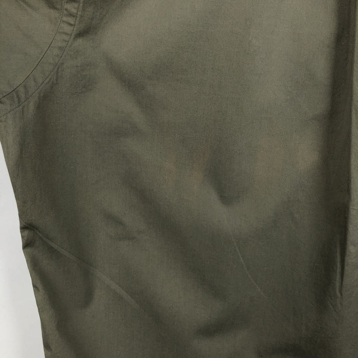 Ralph Lauren BLAKE short sleeve button down shirt, men's XL size cotton Khaki type Vintage Second Hand