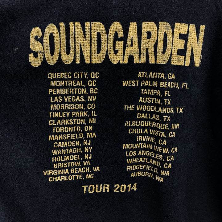 ALSTYLE SOUNDGARDEN Band T-shirt (Men's XXL equivalent) cotton black type Vintage Second Hand