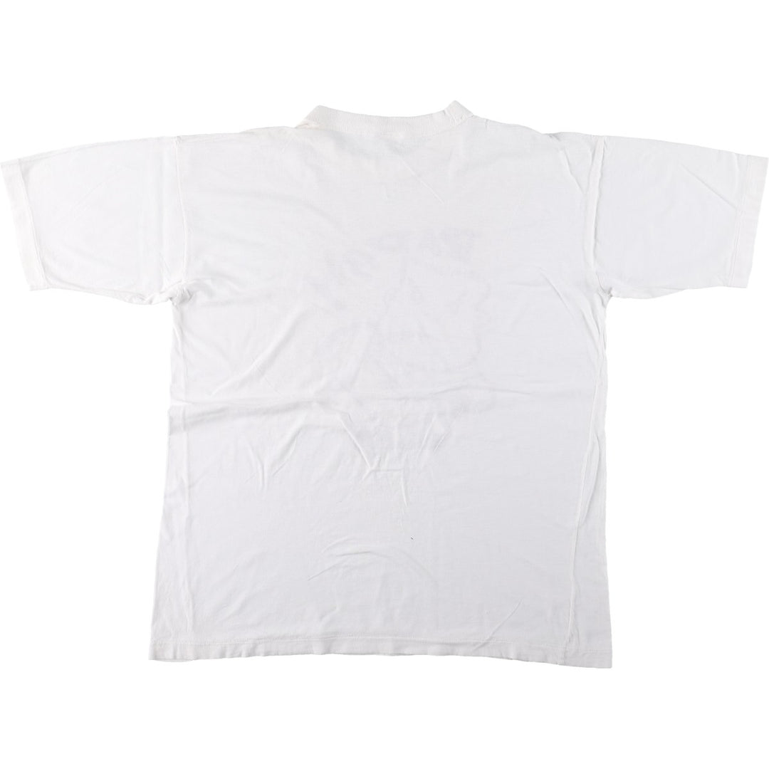 90'S Bad Boy Club surf/skate t-shirt, men's size M (approx.), crew neck, vintage. cotton white type Vintage Second Hand