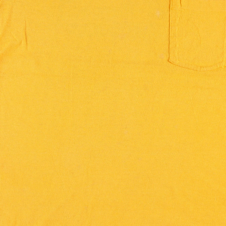 70'S Stedman Hobie Surf Skate T-Shirt, Made in USA, Men's Size M (approx.), Vintage cotton yellow type Vintage Second Hand