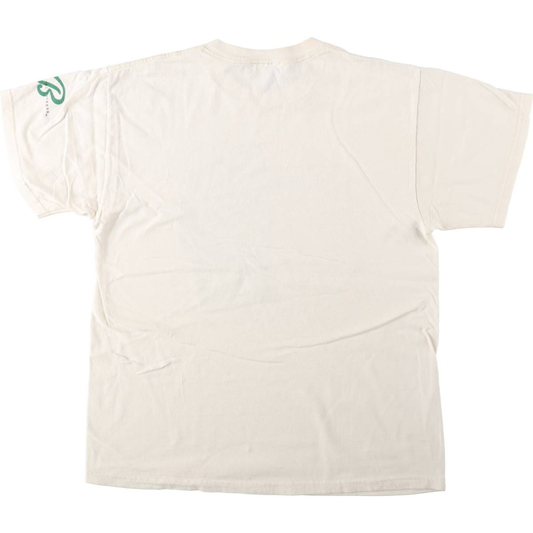 90s-00'S Delta Bally Total Fitness Advertising T-Shirt, Men's Size L (approx.), Vintage cotton white type Vintage Second Hand