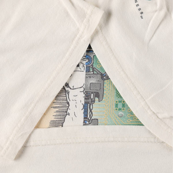 90s-00'S Delta Bally Total Fitness Advertising T-Shirt, Men's Size L (approx.), Vintage cotton white type Vintage Second Hand
