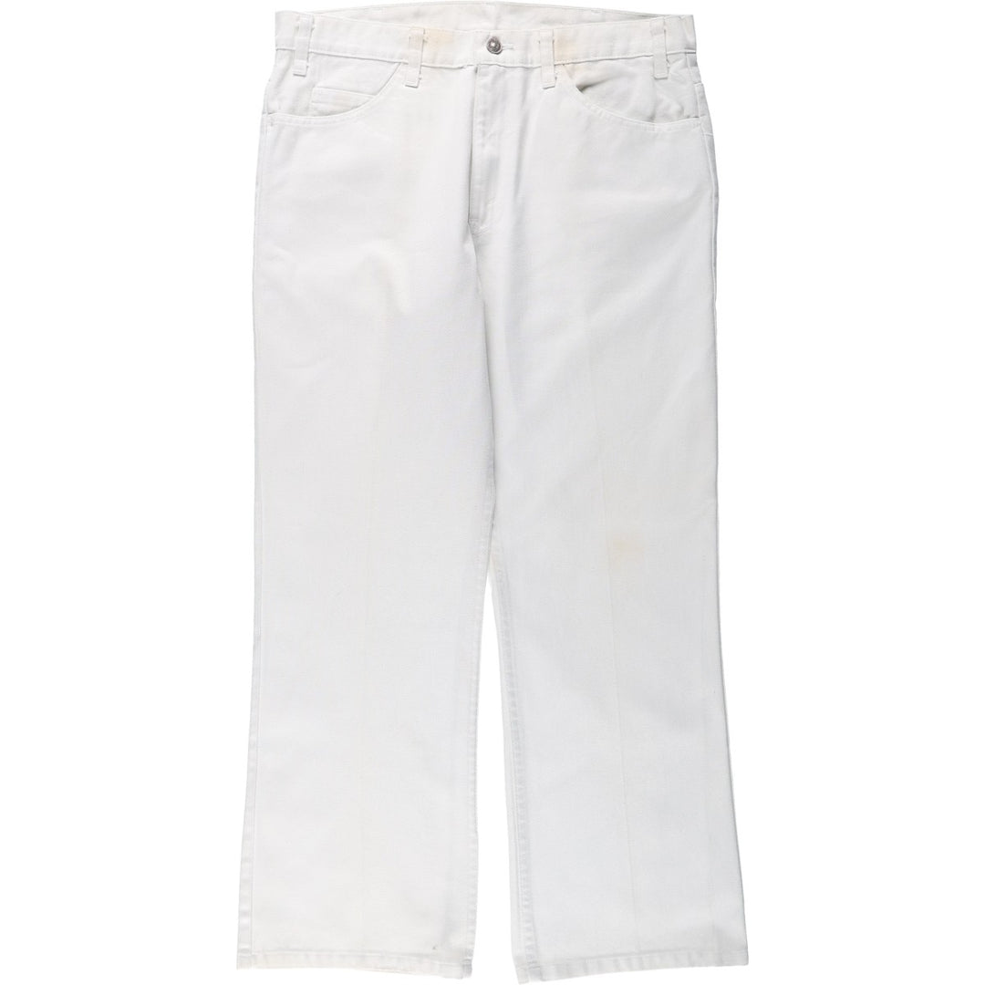 1980'S Levi's STA-PREST 517-1851 Flare Pants, Men's W34 (approx.), Vintage unclear white type Vintage Second Hand