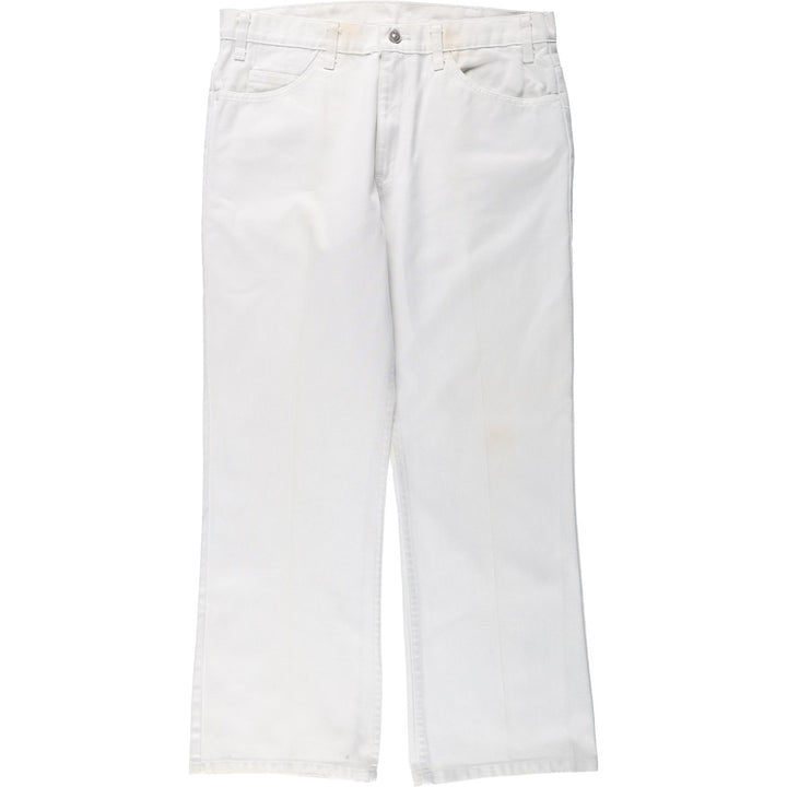 1980'S Levi's STA-PREST 517-1851 Flare Pants, Men's W34 (approx.), Vintage unclear white type Vintage Second Hand