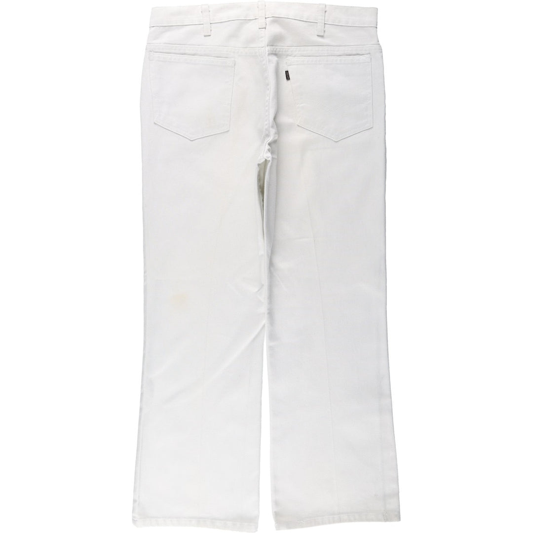 1980'S Levi's STA-PREST 517-1851 Flare Pants, Men's W34 (approx.), Vintage unclear white type Vintage Second Hand